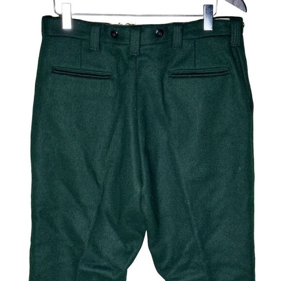 Vintage Northway Wool Pants Green Men’s size 32 - Picture 5 of 7